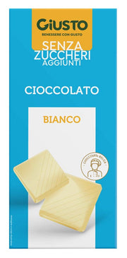 Giusto Sin Azúcares Añadidos Chocolate Blanco 85 g