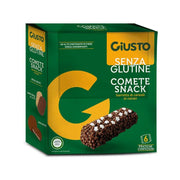 Giusto Sin Gluten Comete Snack Barrita de Cereales con Cacao 10 g