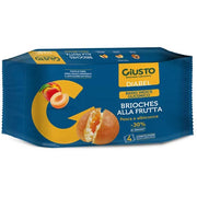 Giusto Diabel Brioche de frutas 4 x 45 g