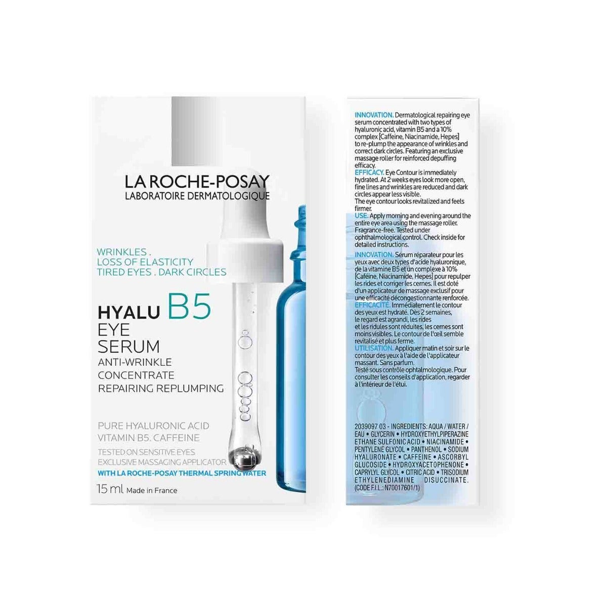 La Roche Posay Hyalu B5 Suero para los Ojos 15 ml