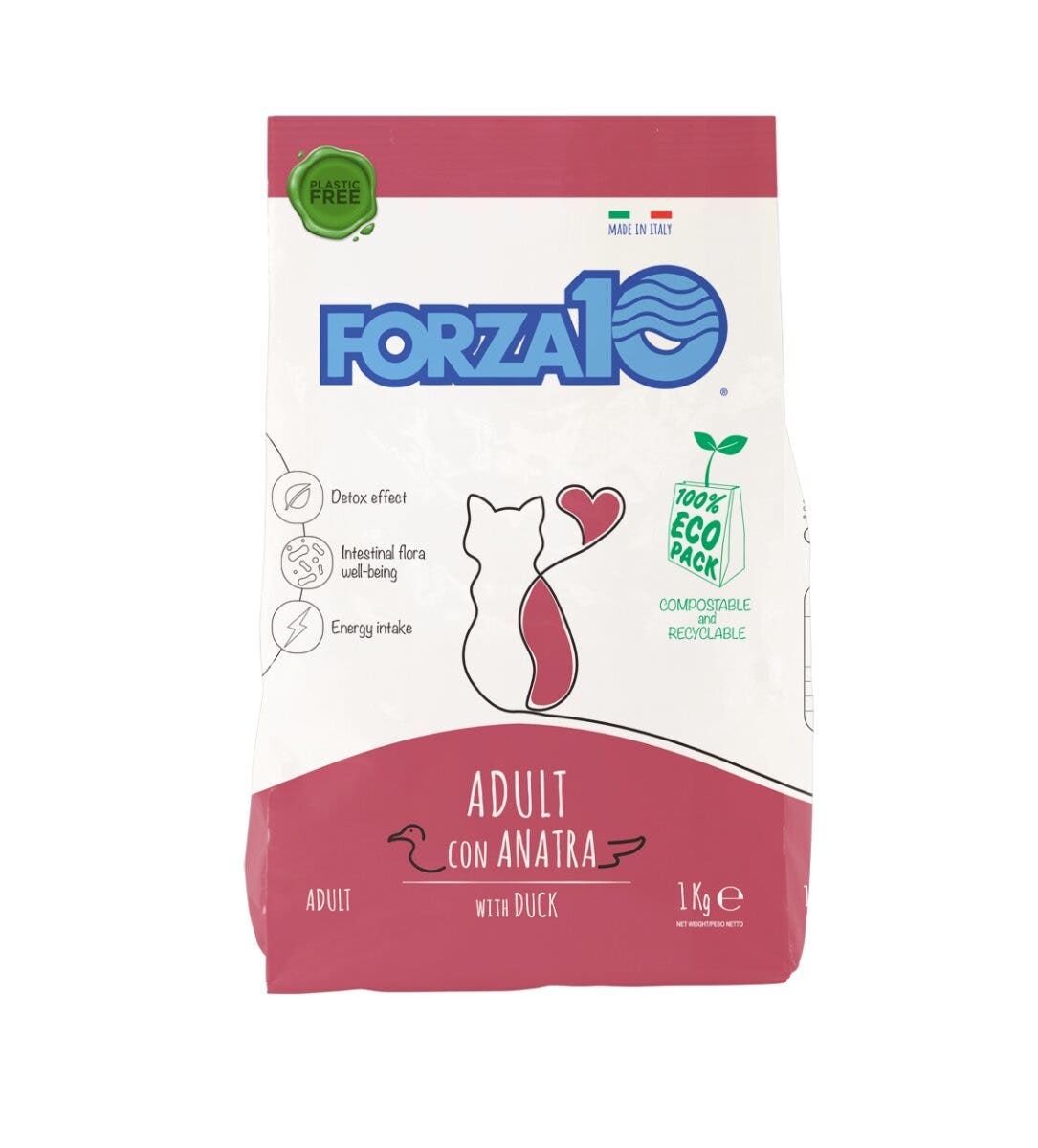 Forza10 Adult Maintenance Crocchette All'Anatra Gatti Adulti Sacco 1kg