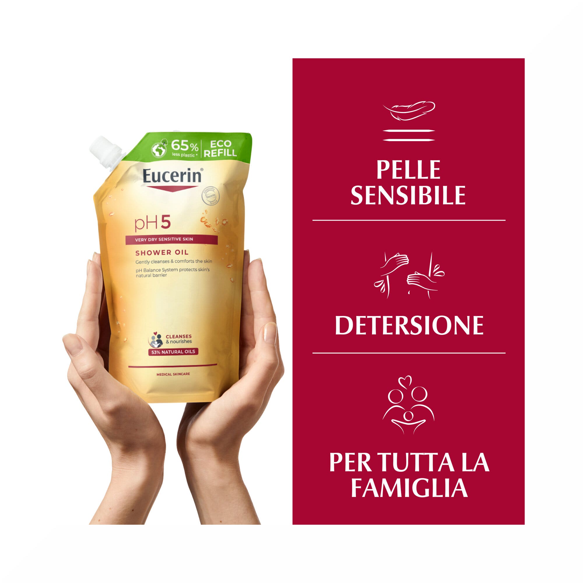 Eucerin Ph5 Olio Detergente Doccia Refill 400ml
