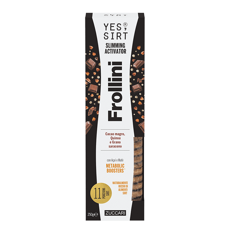 Yes Sirt Frollini Cacao Magro Quinoa E Grano Saraceno 250g