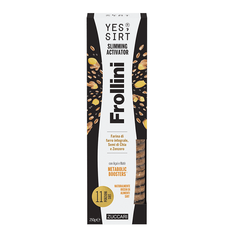 Yes Sirt Frollini Farro Integrale Semi di Chia E Zenzero 250g