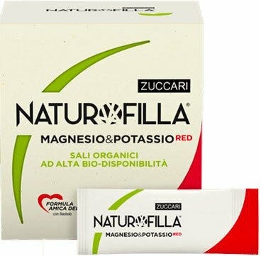 Naturofilla Magnesio y Potasio Red Sabor a Saúco y Karkadè 28 Barritas