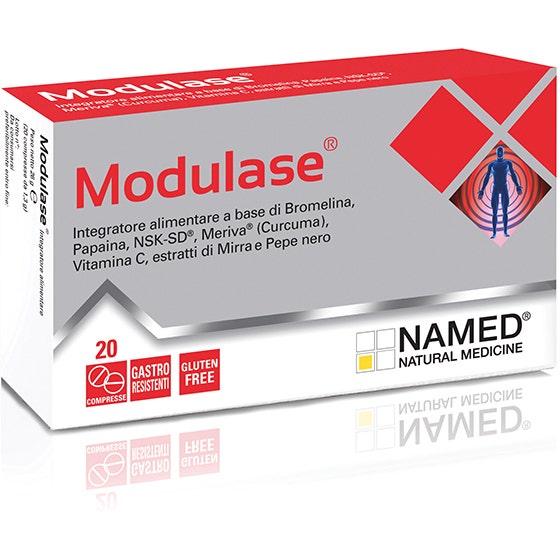 Named Modulase 20 Compresse - Integratore Enzimatico Naturale