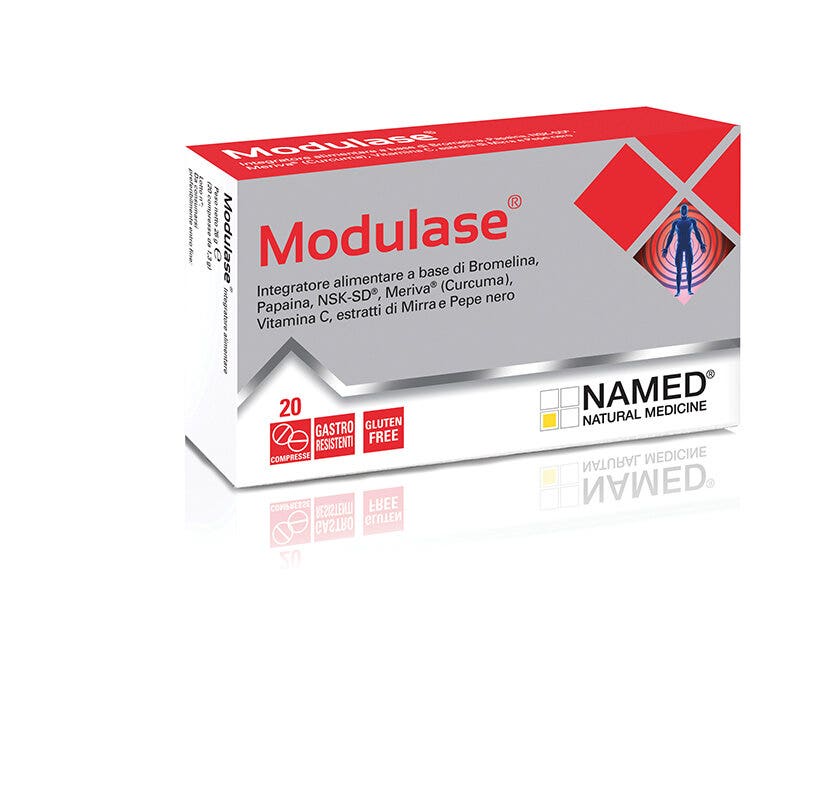 Named Modulase 20 Compresse - Integratore Enzimatico Naturale