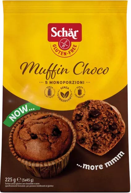 Schar Muffin con trocitos de chocolate sin gluten 225 g