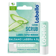 Labello Scrub Hidratante Aloe Vera Bálsamo labial con partículas exfoliantes y aloe vera 4,8 g