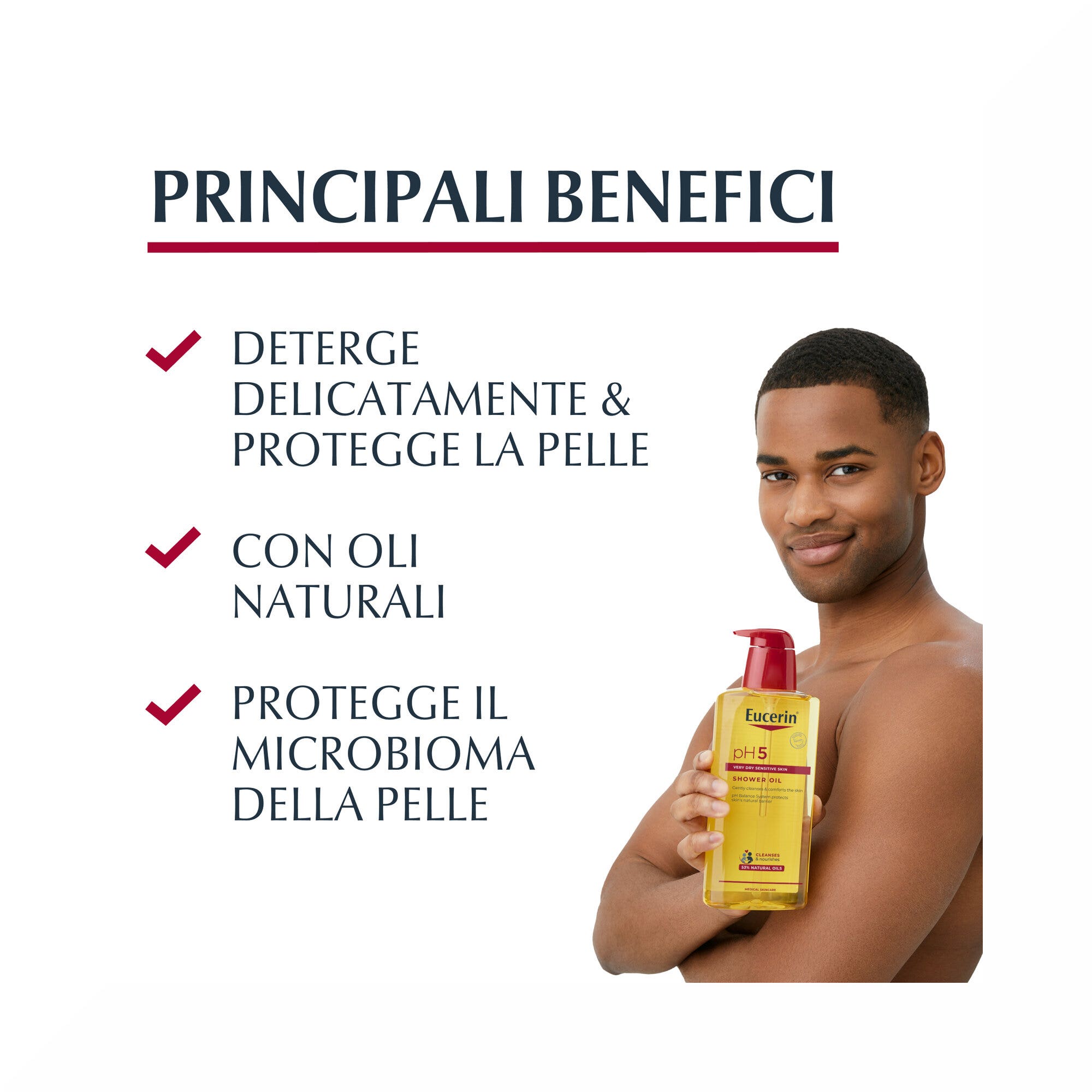 Eucerin Ph5 Aceite Limpiador de Ducha 400 ml