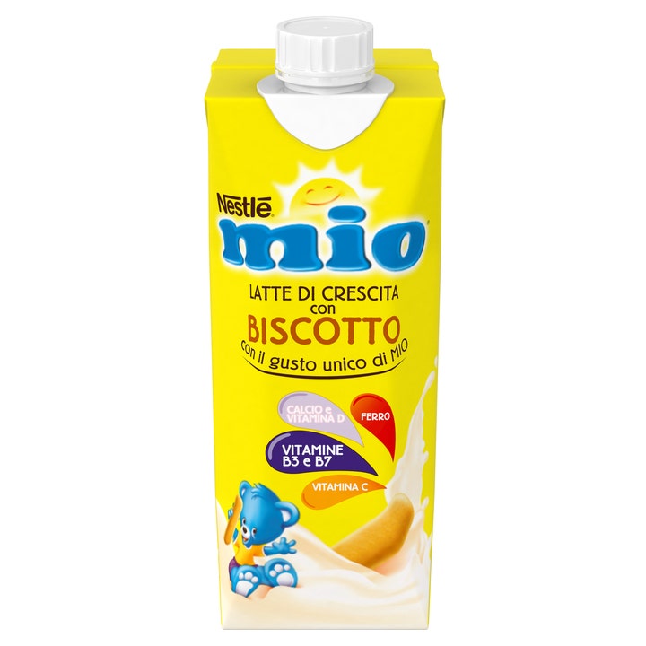 Nestlé Mio Latte Di Crescita Con Biscotto Liquido Brick 500ml