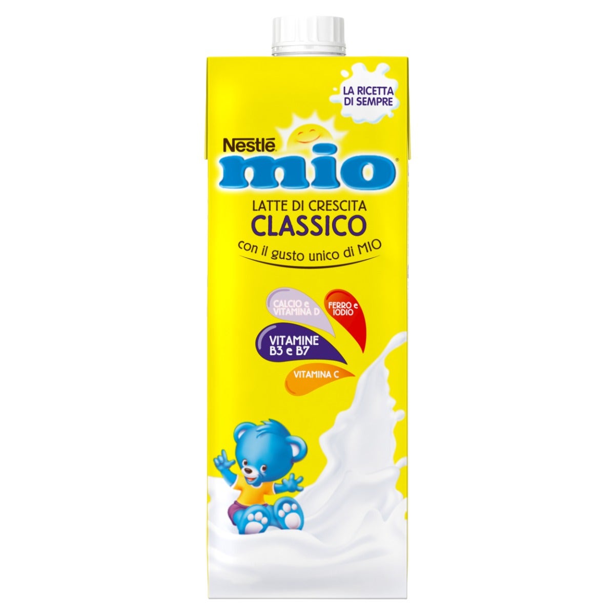 Nestlé Mio Latte Di Crescita Classico Liquido Brick 1 Litro