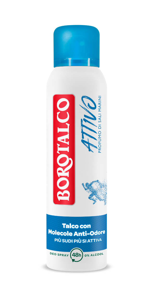 Borotalco Deodorante Spray Attivo Blu 150ml
