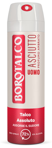 Borotalco Deodorante Uomo Spray Asciutto 150ml