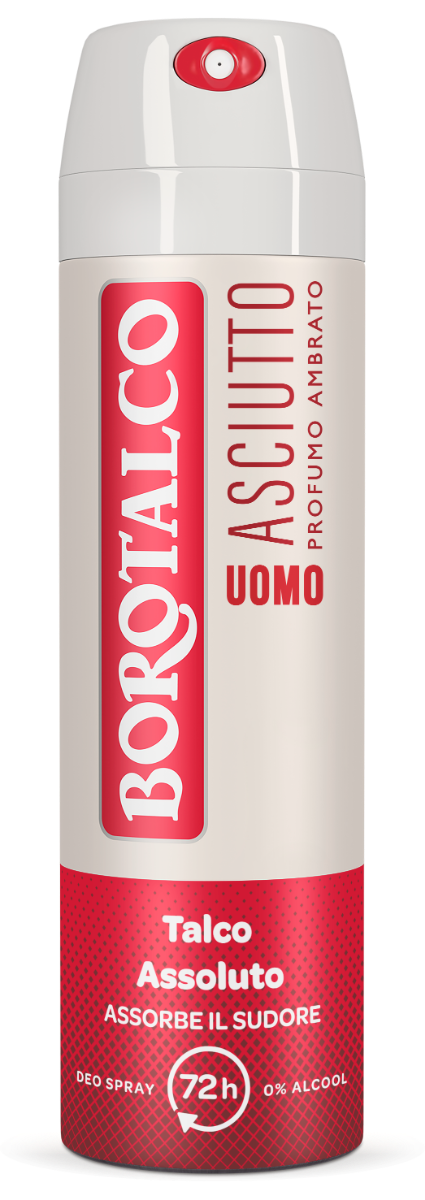 Borotalco Deodorante Uomo Spray Asciutto 150ml