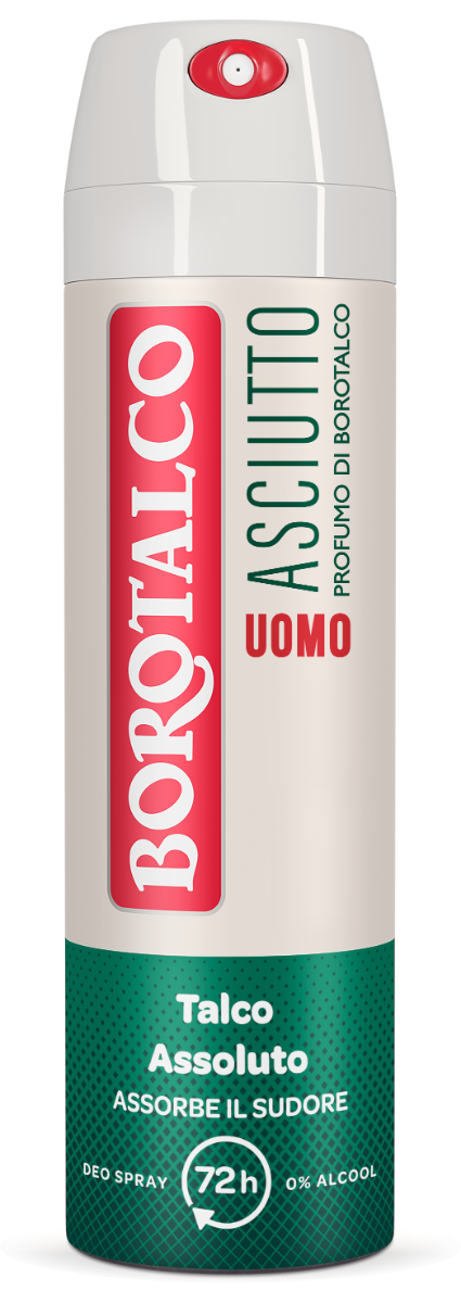 Borotalco Deodorante Uomo Spray Asciutto 150ml