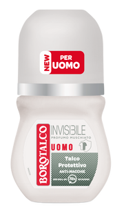 Borotalco Deodorante Uomo Roll-On Invisibile 50ml