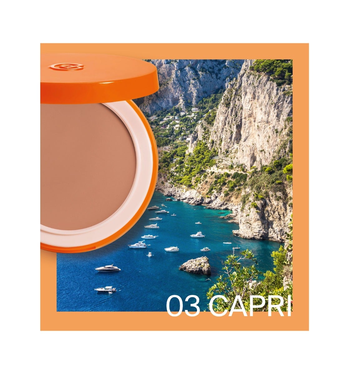 Collistar Mediterranea Fondotinta Compatto Solare SPF 15 Refill N.03 Capri