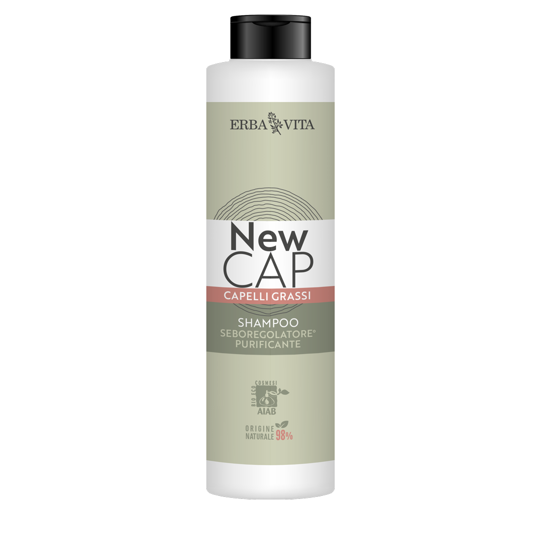 Erba Vita New Cap Champú para Cabello Graso 250 ml