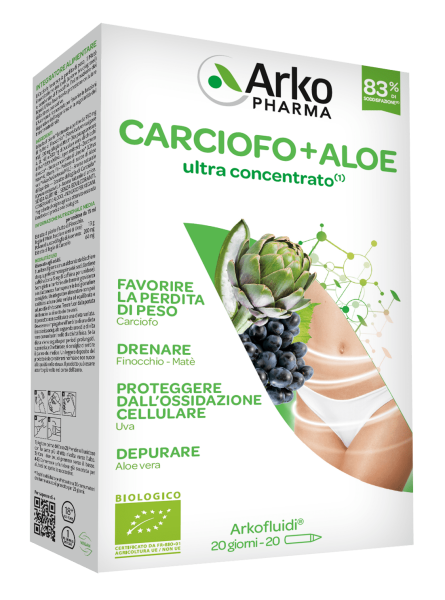 Arkofluidi Alcachofa + Aloe Vera 20 viales de 200 g