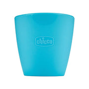 Chicco Easy Mug Vaso de silicona azul claro 6 meses+