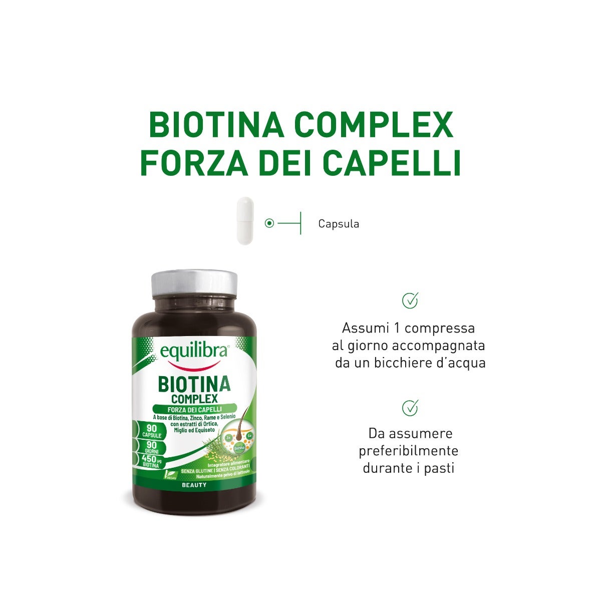 Equilibra Biotina Complex 90 Capsule