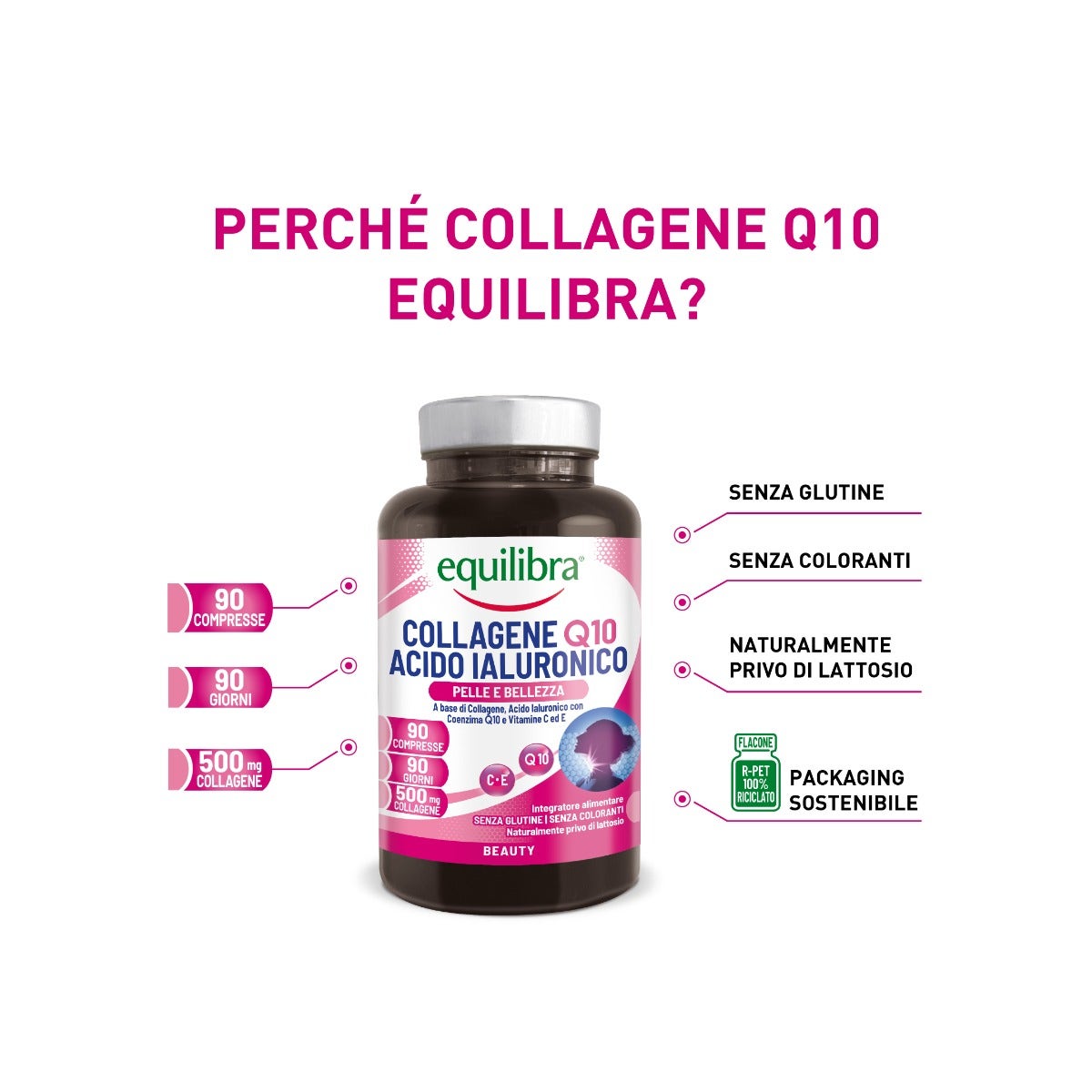 Equilibra Colágeno Q10 Ácido Hialurónico 90 Comprimidos-4