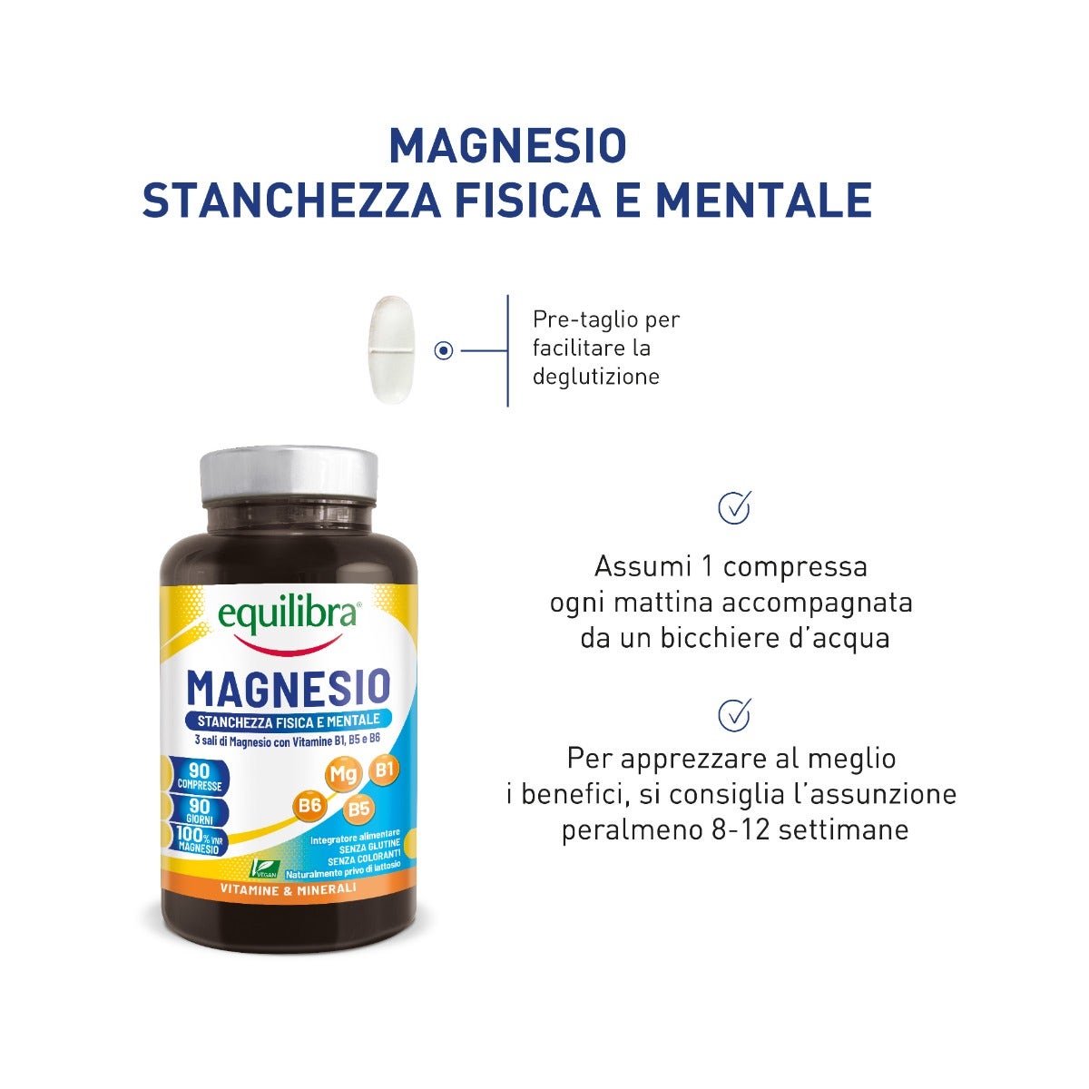 Equilibra Magnesio Integratore 90 Compresse