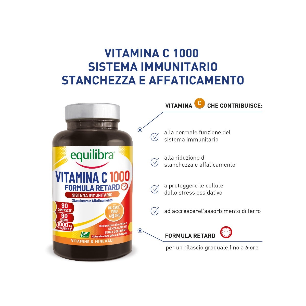 Equilibra Vitamina C 1000 90 Compresse