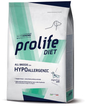 Prolife Dog Diet Hypoallergenic Codorniz, pienso seco para perros de todas las razas, 2 kg