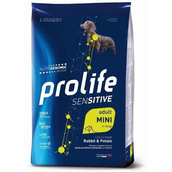 Prolife Dog Sensitive Adult Mini Conejo y Patata 600 g