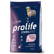 Prolife Dog Sterilised Sensitive Adult Medium/Large Pork & Rice 2,5 kg