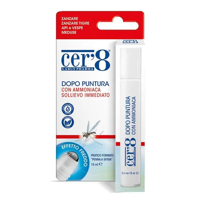 Cer'8 Roll-On Postacupuntura con amoniaco, roll-on de 15 ml