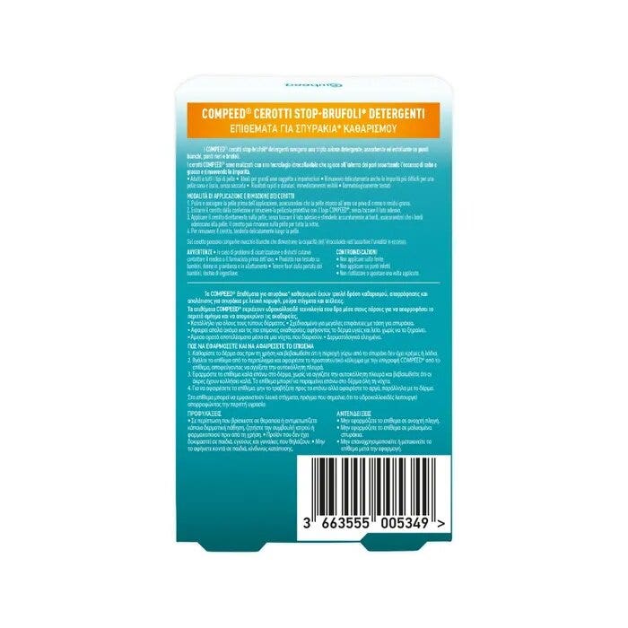 Compeed Cerotti Detergenti Stop Brufoli 7 Pezzi