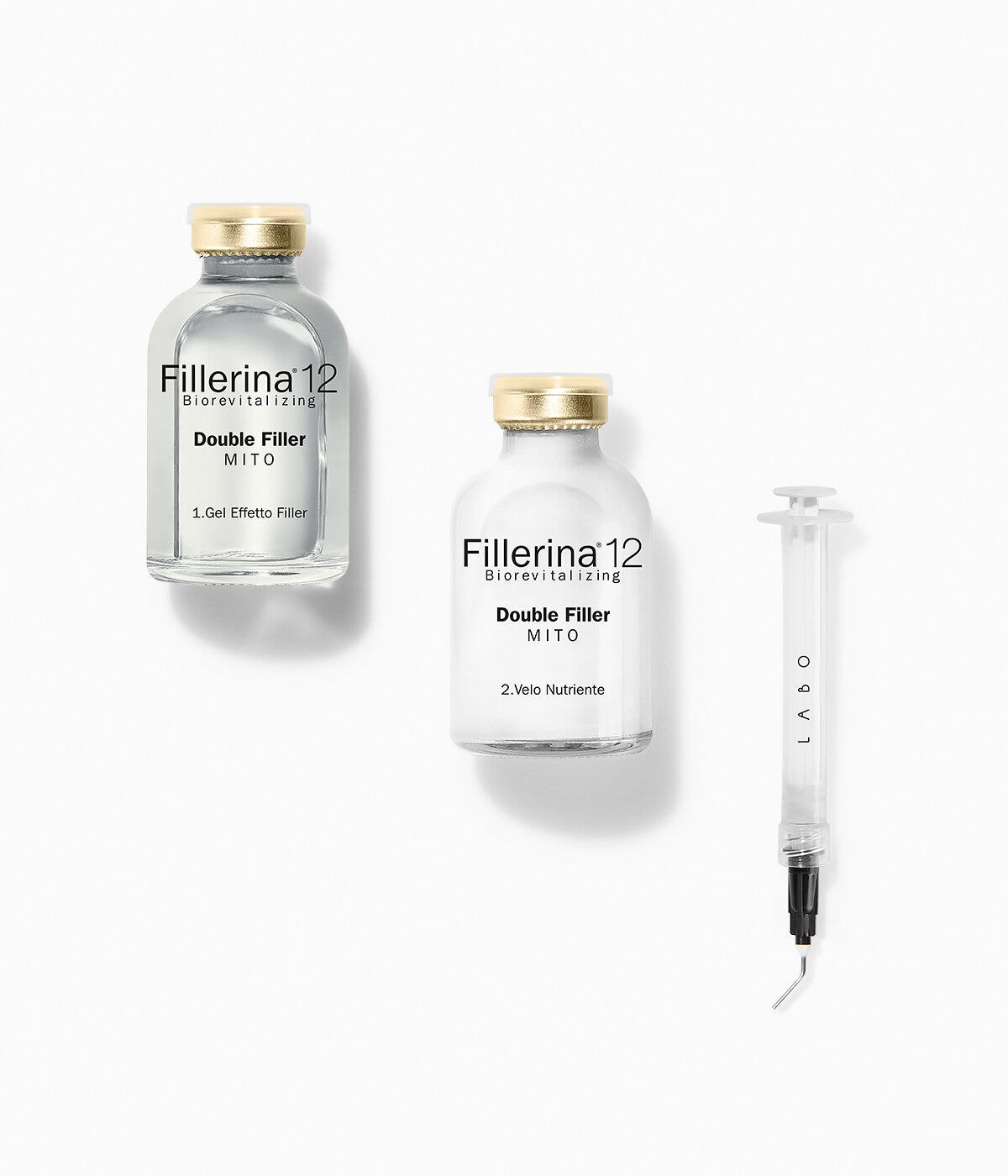 Fillerina 12 Biorevitalizing Double Filler Mito Grado 4 Trattamento Intensivo 30ml+30ml +50ml