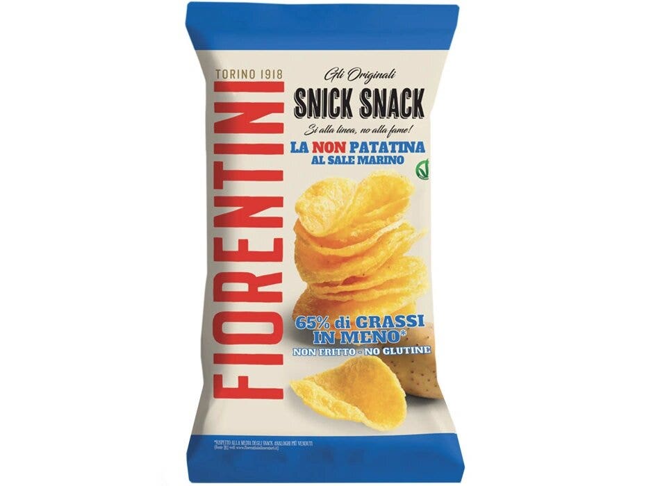 Fiorentini Snick Snack La non Patatina con sal marina 70 g