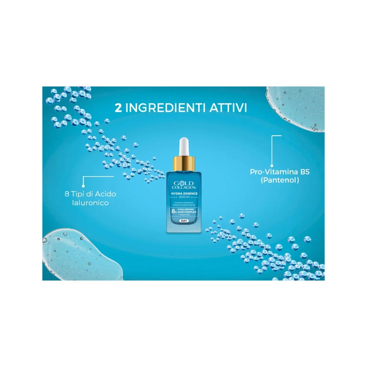 Gold Collagen Hydra Essence Siero Viso 30ml