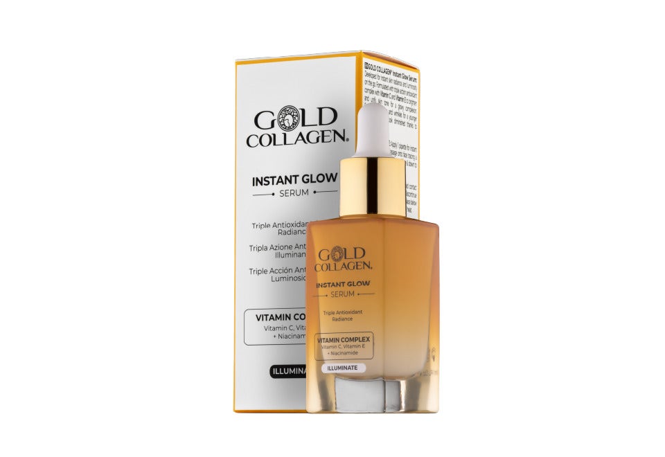 Gold Collagen Instant Glow, sérum facial, 30 ml
