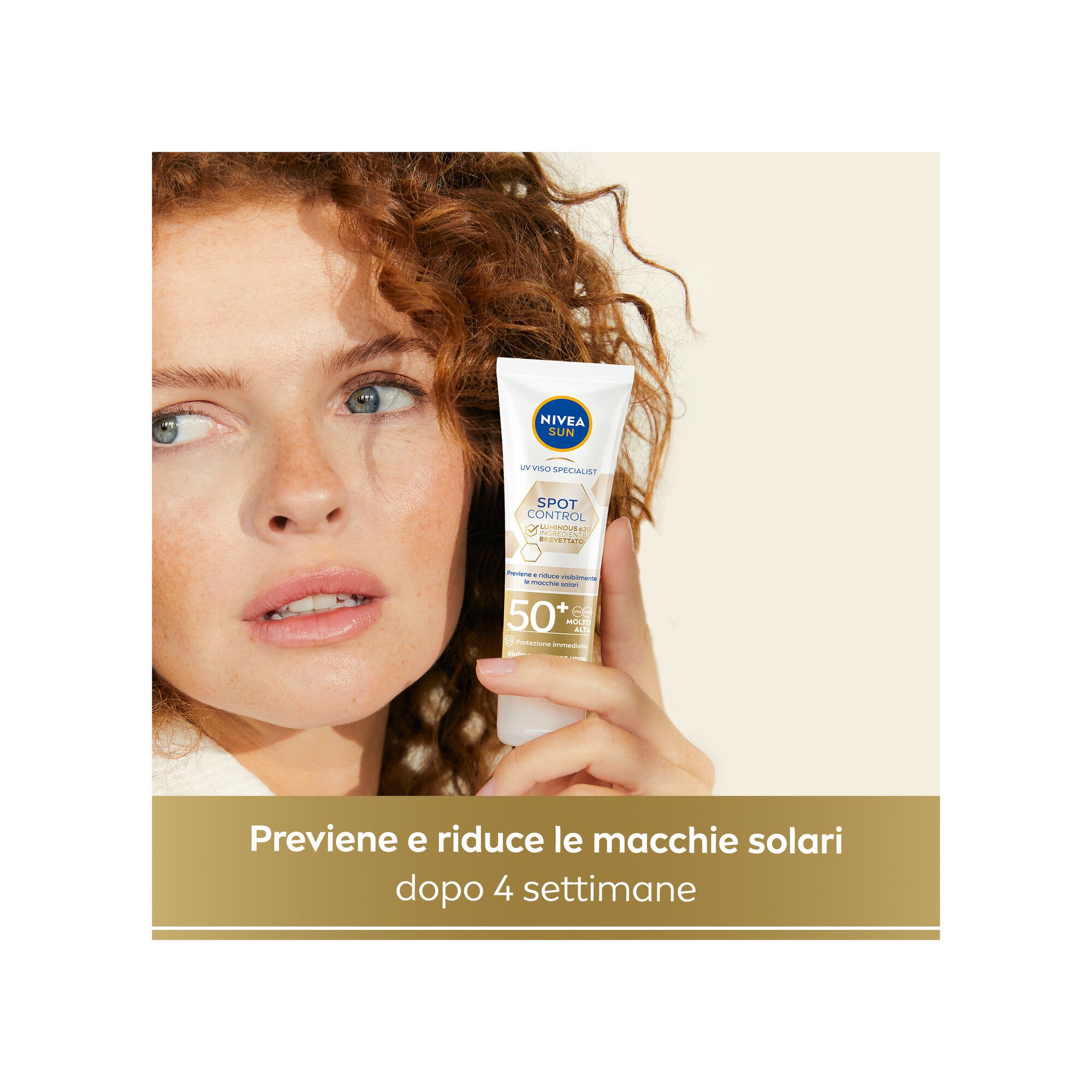Nivea Sun Crema Viso Solare Anti-macchie Luminous630 Fp50+ 40ml
