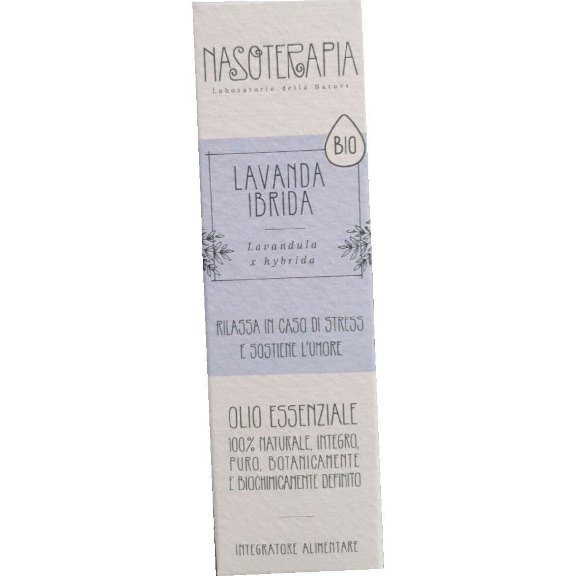 Nasoterapia Olio Essenziale Di Lavanda Ibrida Bio 10ml