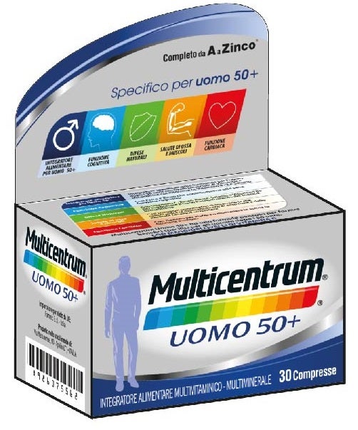 Multicentrum HOMBRE 50+ 30 comprimidos