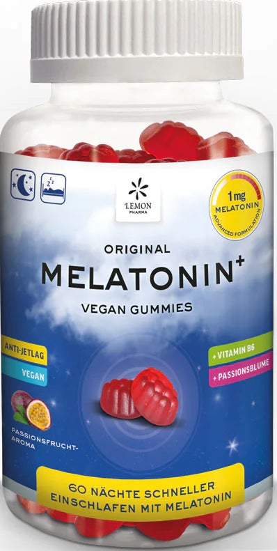 Lemon Pharma Melatonina+ Gominolas 60 pastillas
