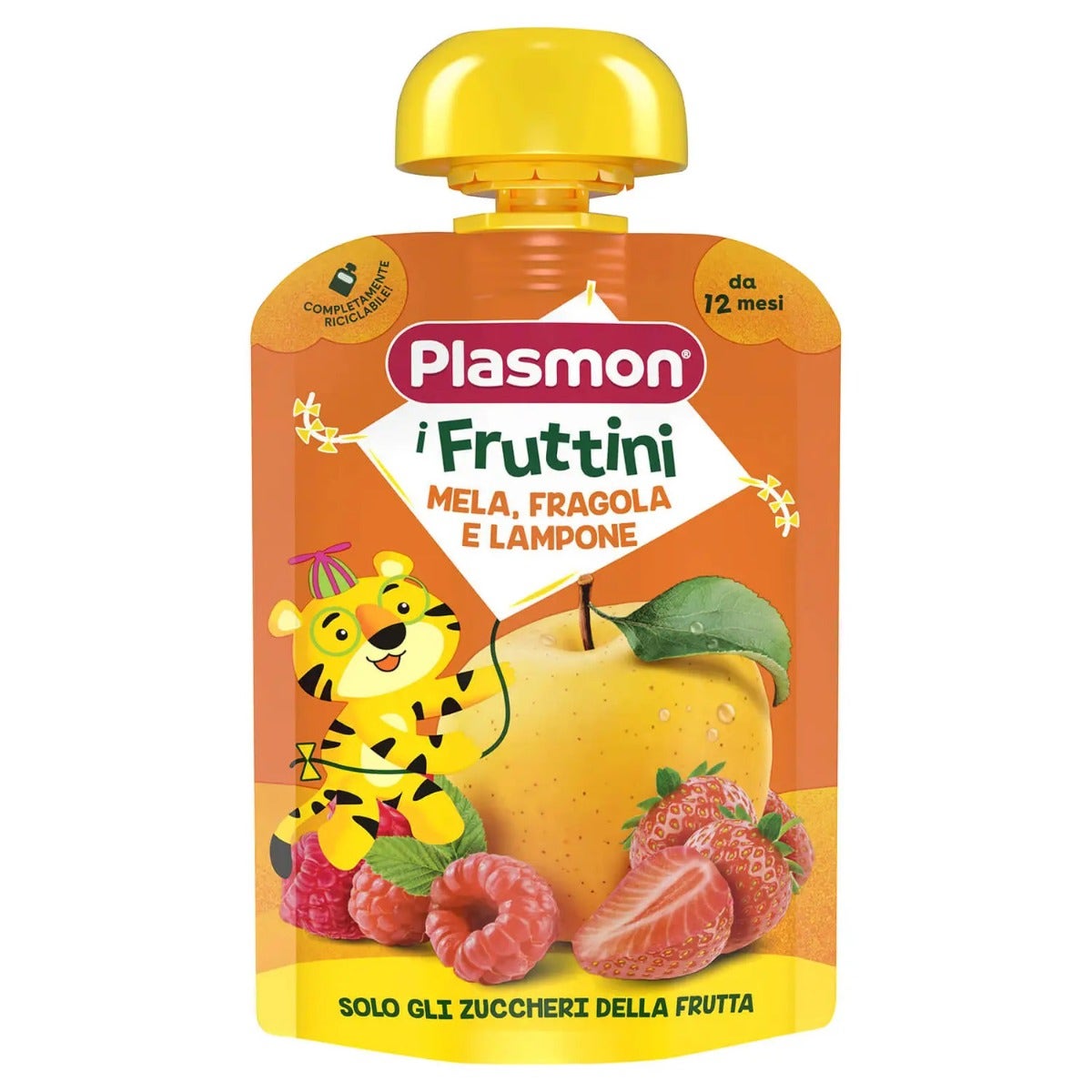 Plasmon I Fruttini Manzana/Fresa/Frambuesa 130 g