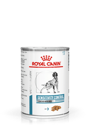 Royal Canin Veterinary Sensitivity Control Paté de pollo y arroz para perros adultos, lata de 410 g