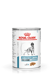 Royal Canin Veterinary Sensitivity Control Comida húmeda con pato/arroz para perros adultos, lata de 410 g