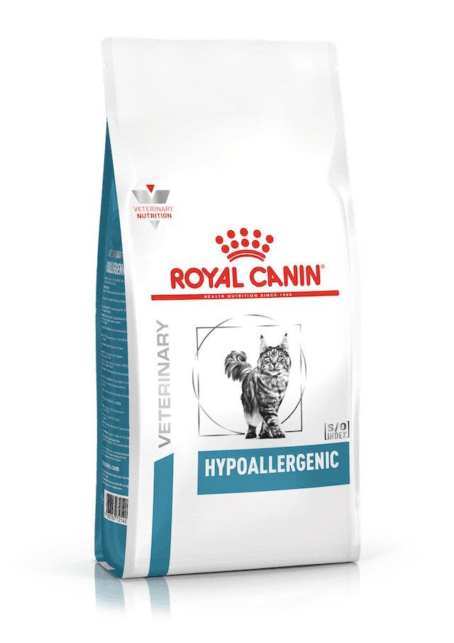 Royal Canin Veterinary Hypoallergenic Pienso para gatos adultos, bolsa de 400 g