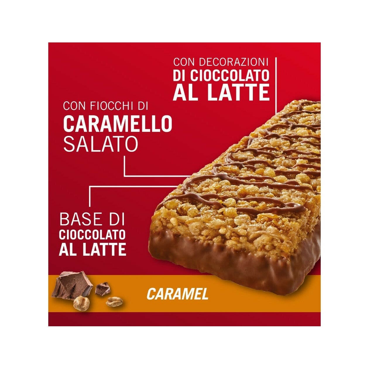 Enervit Power Crunchy Energy Bar Caramel 40g