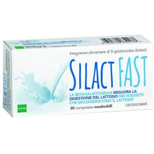 Silact Fast 30 comprimidos masticables - Alivio digestivo rápido