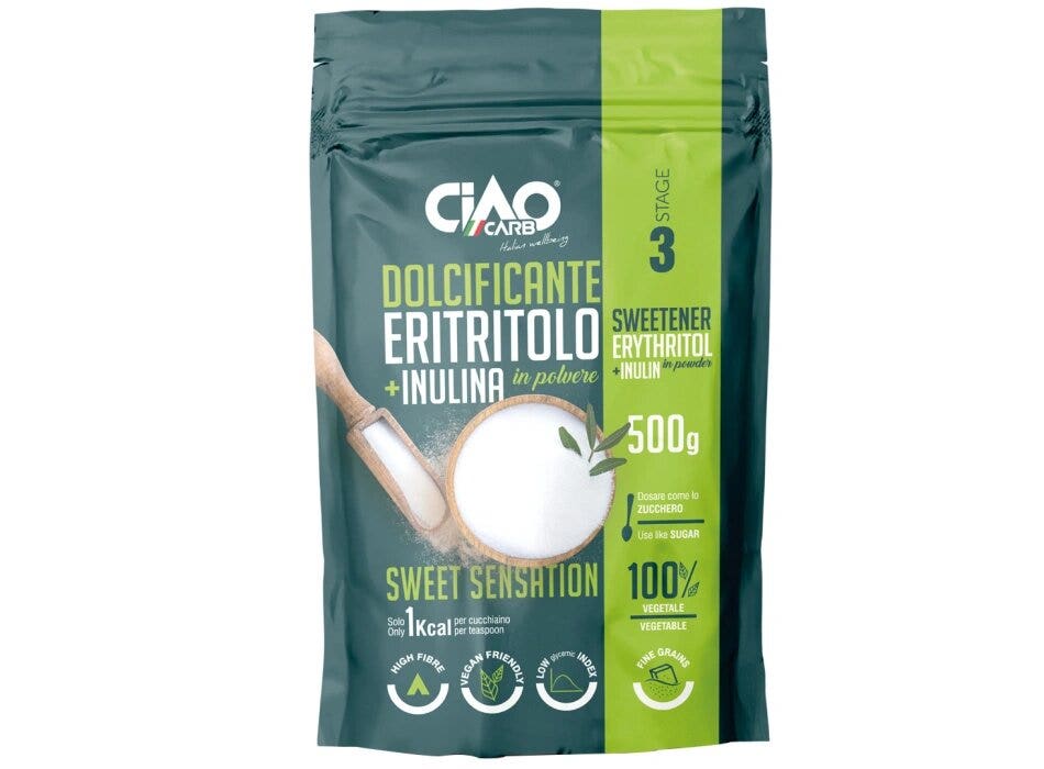 Ciao Carb Etapa 3 Eritritol e Inulina 500 g