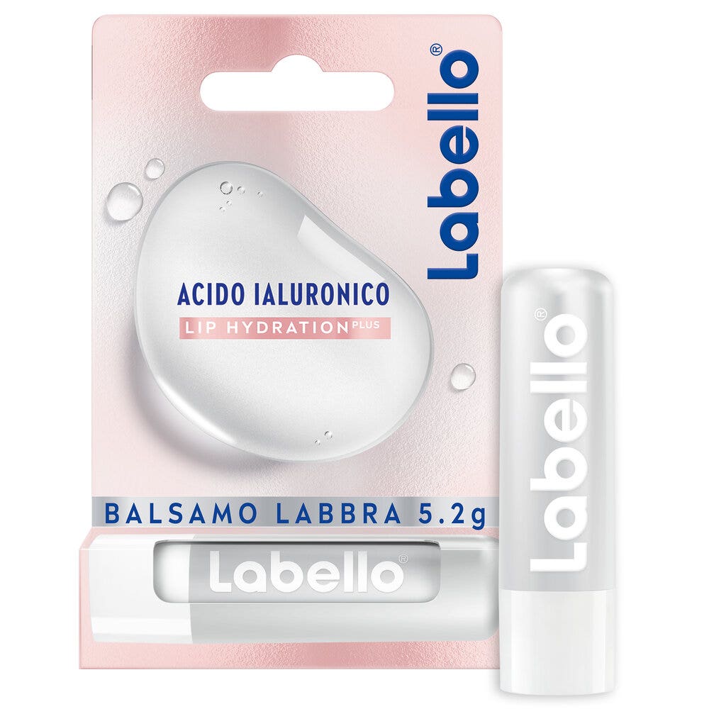 Labello Bálsamo Labial Ácido Hialurónico Plus Rosado 1 Pieza-1